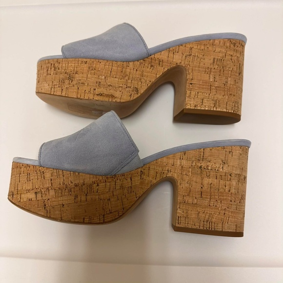 KATE SPADE NEW YORK Ibiza Slip-On Platform Wedge Sandals Size 10 – Excellent - Picture 3 of 8